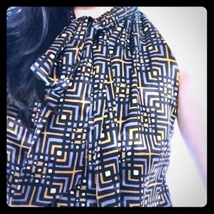 Banana Republic Halter Satin Blouse